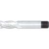 E410T, End Mill, Short, 12mm, Threaded Shank , 4fl, High Speed Steel, Bright thumbnail-0