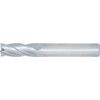 End Mill, Regular, Plain Round Shank, 10mm, Bright, Carbide, 4fl thumbnail-0