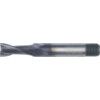 8.00mm HSS-Co 8% 2 Flute Threaded Shank Slot Drills - TiCN Coated thumbnail-0