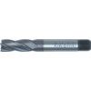 36, End Mill, Regular, Threaded Shank, 20mm, Cobalt High Speed Steel, TiCN thumbnail-0