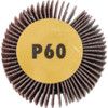 Flap Wheel, 50 x 20mm, P60, Aluminium Oxide, 6mm Shank thumbnail-1