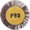 Flap Wheel, 50 x 40mm, P80, Aluminium Oxide, 6mm Shank thumbnail-1