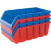 Storage Bins, Plastic, Green, 116x112x75mm thumbnail-2