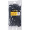 Cable Ties, Black, 3.6x200mm (Pk-100) thumbnail-1