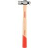 Ball Pein Hammer, 1/2lb, Hickory Shaft, Polished Face thumbnail-1