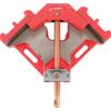 2.5in./60mm Corner Clamp, Copper-Plated Jaw, T-Bar Handle thumbnail-1