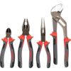 Pliers Set, Smooth/Serrated, Chrome Vanadium Steel, Set of 4 thumbnail-0