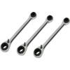 Metric, Ratchet Spanner Set, 8 - 19mm, Set of 3, Chrome Vanadium Steel thumbnail-0