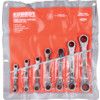 Metric, Ratchet Spanner Set, 6 - 22mm, Set of 7, Chrome Vanadium Steel thumbnail-2