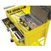 Service Cart, Classic Range, Yellow, 4-Drawers, 960 x 660 x 500mm, 280kg Capacity thumbnail-3