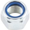 M16 Steel Lock Nut, Nyloc, Bright Zinc Plated, Material Grade 8 thumbnail-0