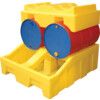 Drum Stacker, 50L Capacity, Polyethylene, 370mm Overall Depth, 800mm Overall Width, 1240mm Overall Height thumbnail-0