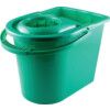 15ltr Plastic Mop Bucket Green thumbnail-0