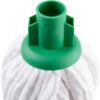 Looped Scocket Mop, Synthetic Yarn, Green, 200g Head thumbnail-1