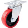 Castor, Medium Duty, Unbraked, Swivel, 100mm, 150kg Load Capacity thumbnail-0