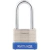 Combination Padlock, Steel, Silver, 40mm Width, Weatherproof thumbnail-1