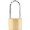 Keyed Padlock, Keyed Different, Brass, Gold, 40mm Width, Weatherproof thumbnail-0