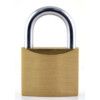 Keyed Padlock, Keyed Different, Brass, Bronze, 40mm Width, Weatherproof thumbnail-0