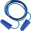 Reusable Ear Plugs, Corded, Detectable, Bullet Plug Shape, 37dB, Blue, Pack of 100 Pairs thumbnail-0