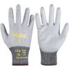 Cut Resistant Gloves, 18 Gauge Cut D, Size 7, Grey, Polyurethane Palm, EN388: 2016 thumbnail-0