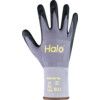 Mechanical Hazard Gloves, Black/Grey, Nylon/Spandex Liner, Nitrile Foam Coating, EN388: 2016, 4, 1, 2, 1, X, Size 10 thumbnail-1