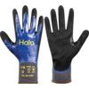 Mechanical Hazard Gloves, Black/Blue/Grey, Nylon Liner, Nitrile Coating, EN388: 2016, 4, 1, 3, 1, X, Size 6 thumbnail-0