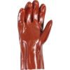 Mechanical Hazard Gloves, Red, Jersey Liner, PVC Coating, EN388: 2003, 4, 1, 1, 1, Size 11in. thumbnail-2