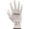 Mechanical Hazard Gloves, White, Nylon Liner, Polyurethane Coating, EN388: 2016, 4, 1, 4, 1, X, Size 8 thumbnail-1