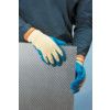 Cut Resistant Gloves, Blue/Yellow, EN388: 2003, 2, 5, 4, 4, Latex Palm, Kevlar®, Size 7 thumbnail-0