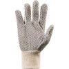 General Handling Gloves, Black/White, PVC Coating, Cotton Liner, Size 10 thumbnail-2