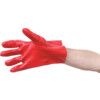 Red PVC Gloves - 11 Inch thumbnail-3