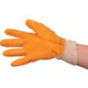 Mechanical Hazard Gloves, Yellow, Cotton Liner, Nitrile Coating, EN388: 2003, 3, 1, 1, 1, Size 8 thumbnail-1