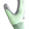 Cut Resistant Gloves, Green/Grey, EN388: 2003, 4, 5, 4, 3, PU Palm, HPPE Liner, Size 9 thumbnail-3