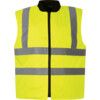 Hi-Vis Reversible Body Warmer, EN20471, Yellow, 4XL thumbnail-0