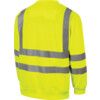 Hi-Vis Sweatshirt, EN20471 Yellow, Large thumbnail-1