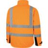 Hi-Vis Soft Shell Jacket, 3XL, Orange & Black, Polyester, EN20471 thumbnail-1