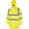 Hi-Vis Reversible Coat, 5-in-1, Waterproof, 4XL, Yellow, Polyester, EN20471 thumbnail-1