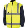 Hi-Vis Reversible Coat, 5-in-1, Waterproof, 4XL, Yellow, Polyester, EN20471 thumbnail-3