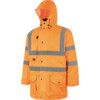 Hi-Vis Reversible Coat, 5-in-1, Waterproof, Small, Orange, Polyester, EN20471 thumbnail-1