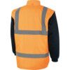 Hi-Vis Reversible Coat, 5-in-1, Waterproof, 4XL, Orange, Polyester, EN20471 thumbnail-4