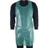 Disposable Apron, Green, Polythene, One Size thumbnail-0