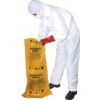 Guard Master +, Chemical Protective Coveralls, Disposable, White, Laminates, Zipper Closure, Chest 36-38", S thumbnail-1