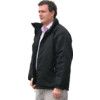 Winter Jacket, Unisex, Black, Fleece/Polyester/Polyurethane, 2XL thumbnail-0