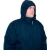 Winter Jacket, Unisex, Black, Fleece/Polyester/Polyurethane, 2XL thumbnail-4