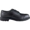 Unisex Composite Oxford Safety Shoes, Size 11, Black, Leather Upper, Composite Toe Cap, S3, EN ISO 20345:2011 thumbnail-1