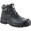 Safety Boots, Size, 11, Black, Leather Upper, Steel Toe Cap thumbnail-0