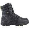 Metatarsal Safety Boots, Size, 13, Black, Leather Upper, Composite Toe Cap thumbnail-1