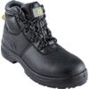 Safety Boots, Size, 12, Black, Leather Upper, Steel Toe Cap thumbnail-0