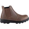 Safety Boots, Size, 5, Brown, Leather Upper, Steel Toe Cap thumbnail-1