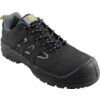 TMF Unisex Safety Trainers, Size 13, Black, Leather Upper, Composite Toe Cap, S3, EN ISO 20345:2011 thumbnail-0